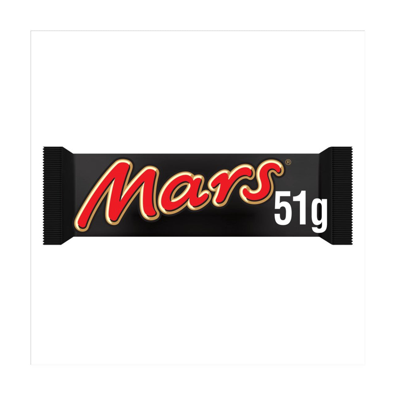 48 x Mars Caramel Nougat & Milk Chocolate Snack Bar 51G
