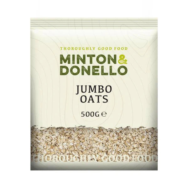 6 x Minton & Donello Jumbo Oats - 2kg