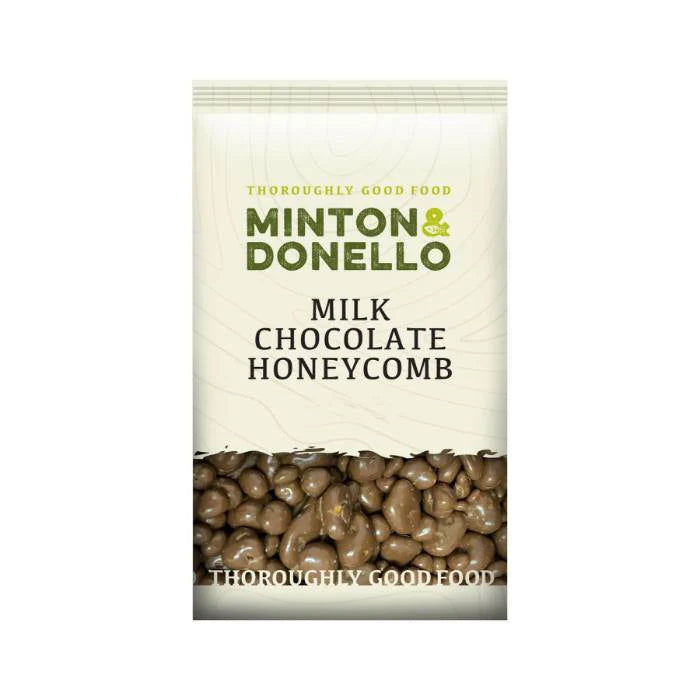 6 x Minton & Donello Milk Chocolate Honeycomb - 500g