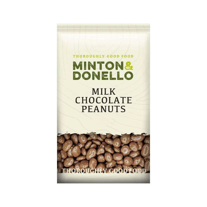 6 x Minton & Donello Milk Chocolate Peanuts - 500g