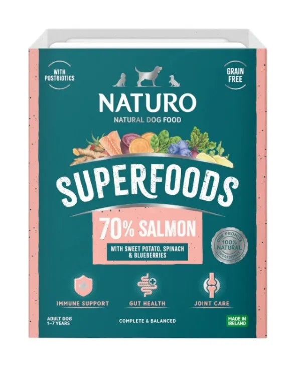 7 X Naturo Superfoods Salmon - 395Gm