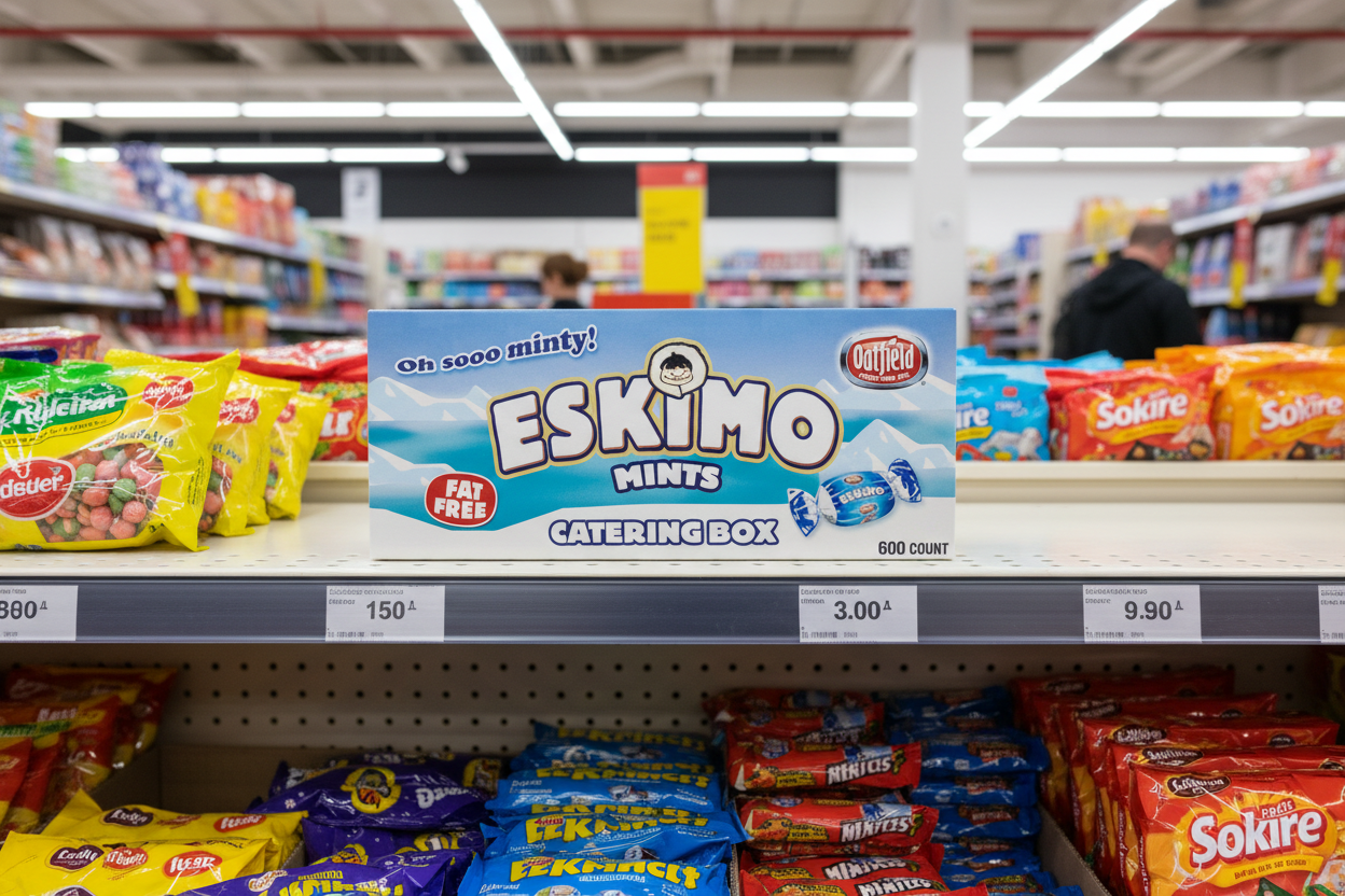 600 x Oatfield Eskimo Mints Catering Box