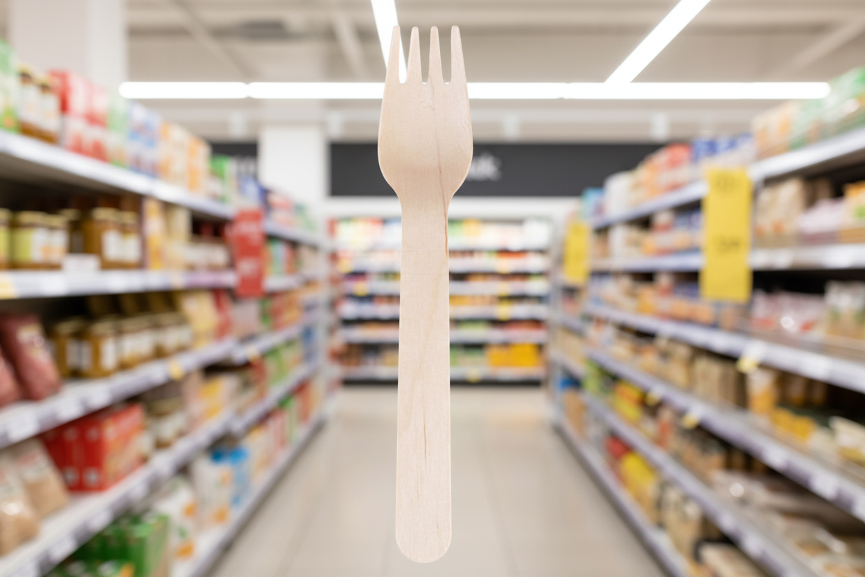 Wooden Forks 100Pk