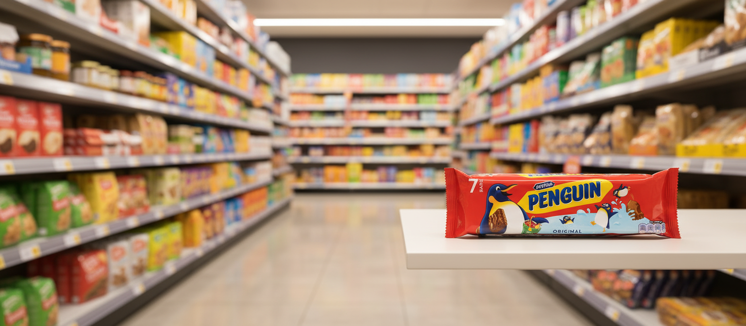 12 x Mcvities Milk Penguin 7pk - 172GM