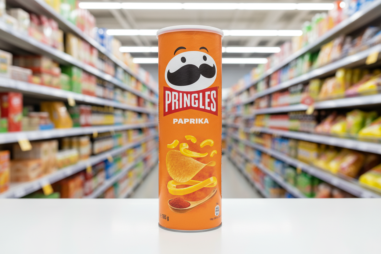 19 X Pringles Paprika - 165Gm