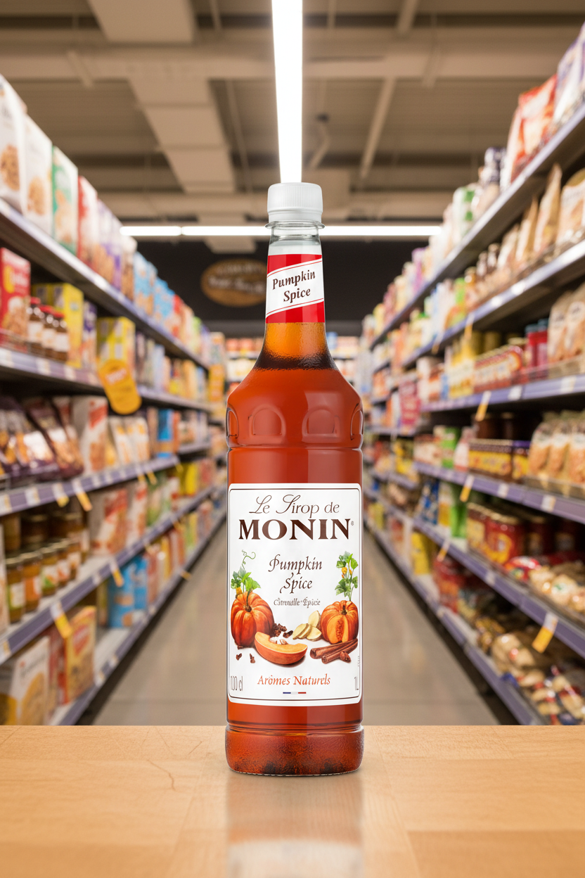 Monin Pumpkin Spice Syrup 1Lt