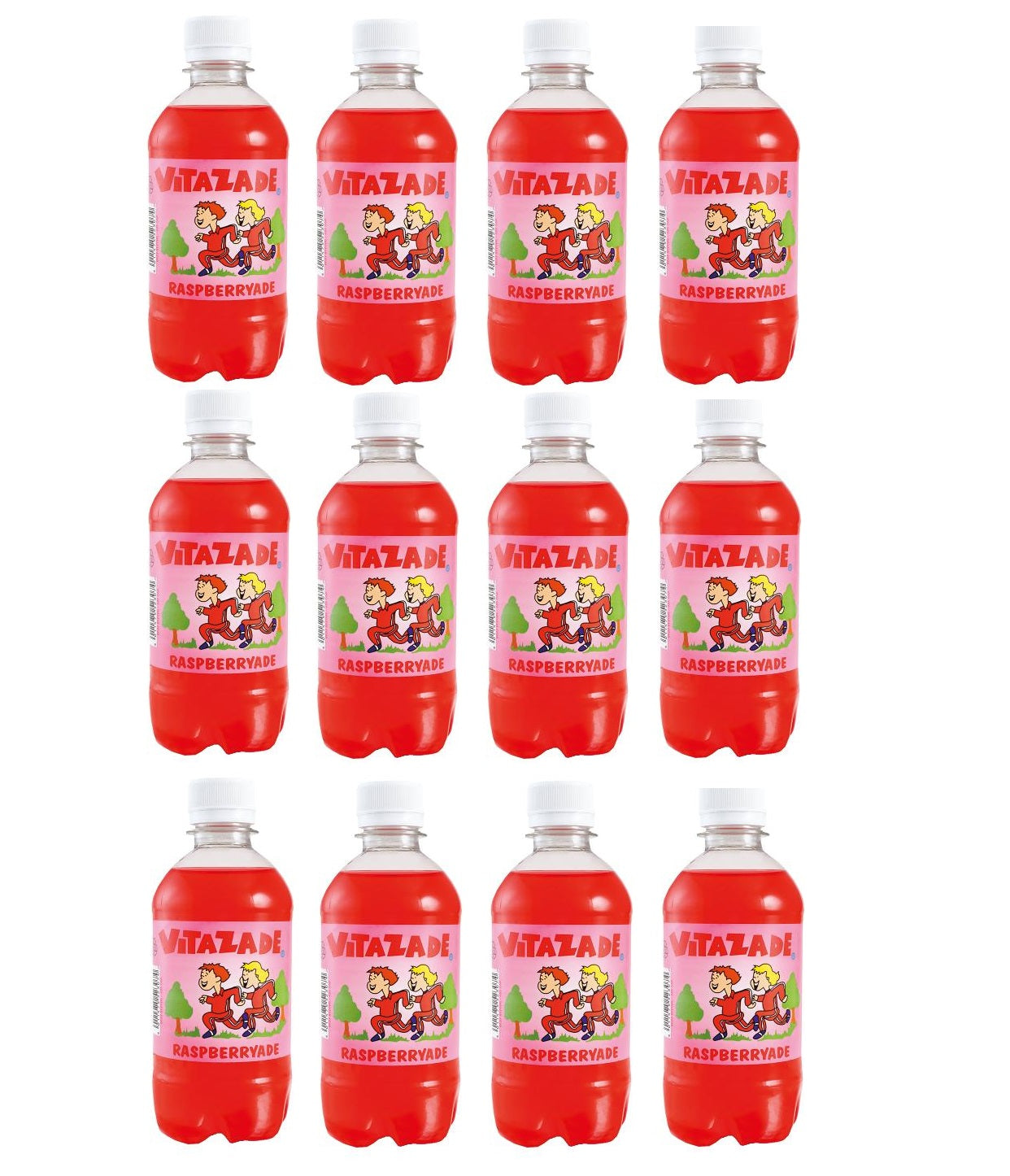 12 X Vitazade Raspberry 330ML
