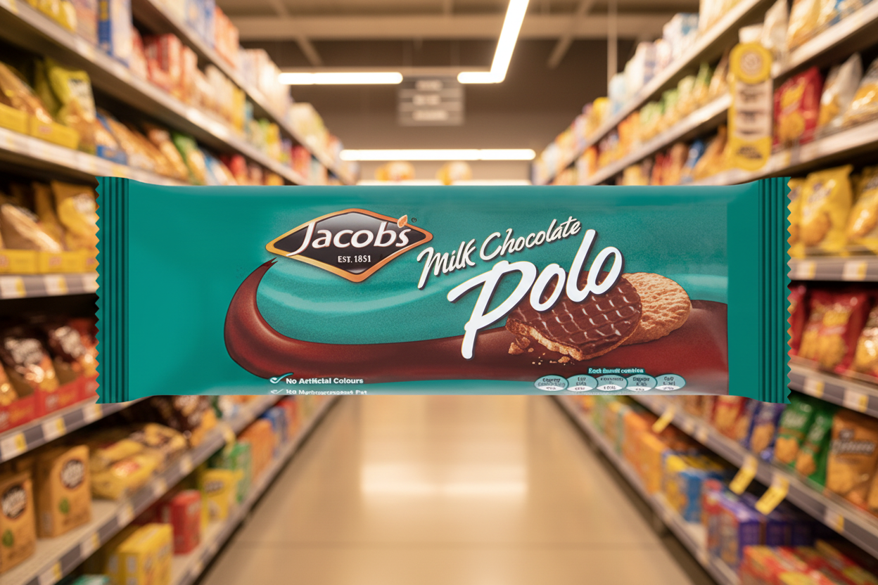 12 x Jacobs Milk Chocolate Polo 250G