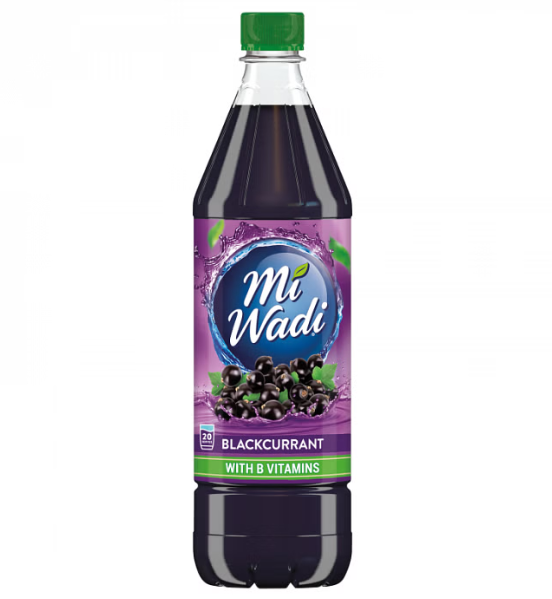 12 x Miwadi Blackcurrant 1L