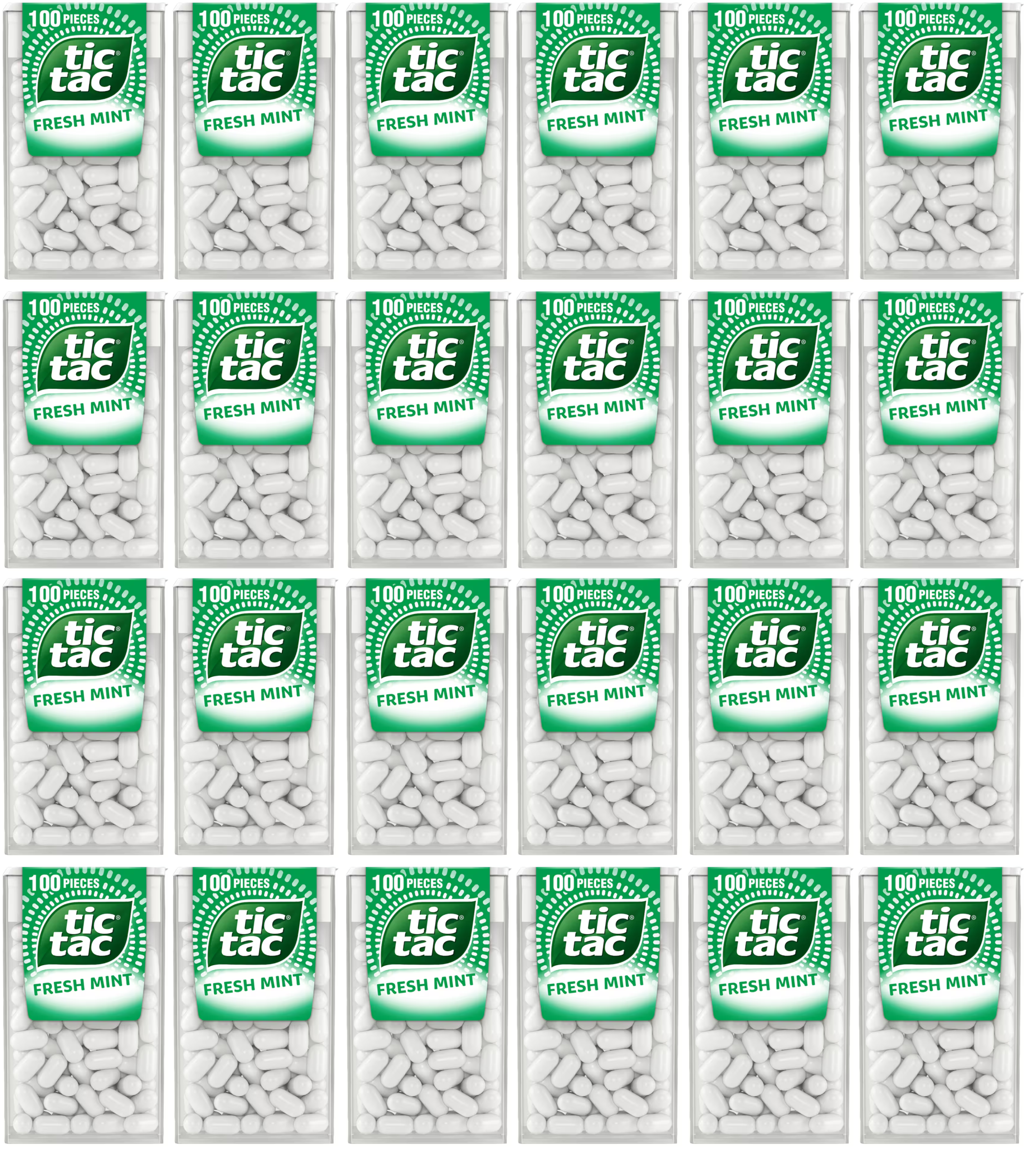 24 x Tic Tac Fresh Mint 49G