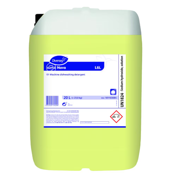 Diversey Suma Nova L6 Machine Dishwashing Detergent 20L