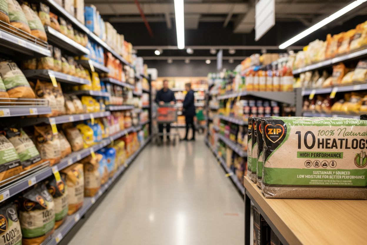 Zip 10 Heatlogs 10Pk