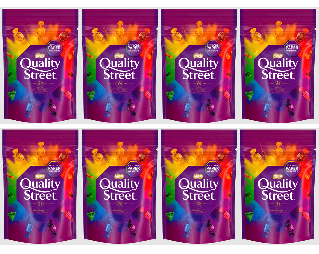 8 x Quality Street Pouch - 300GM