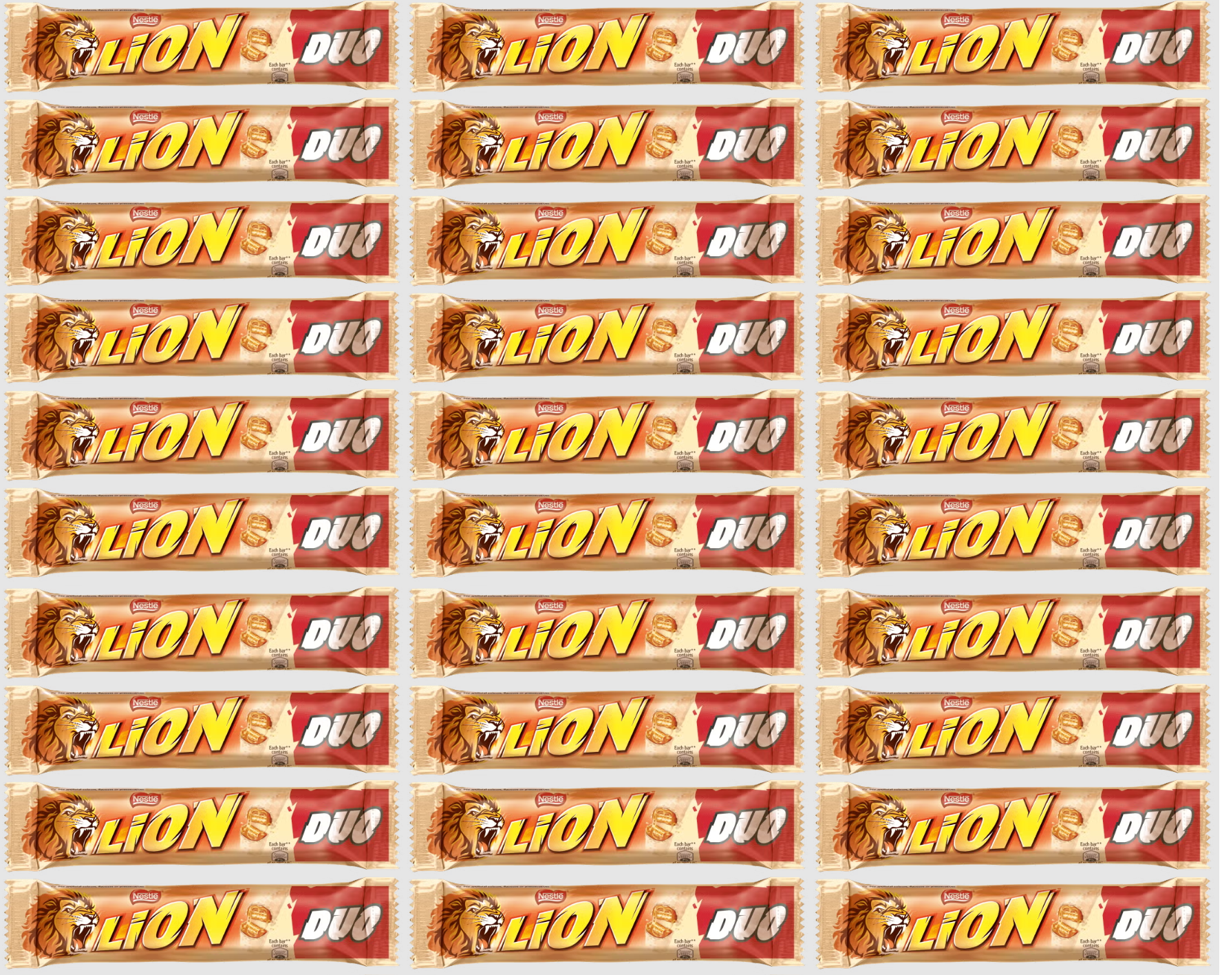 30 x Lion White Chocolate Duo Bar - 30GM