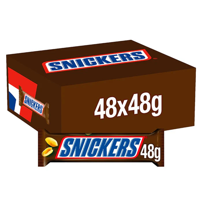 48 x Snickers Chocolate Bar - 48GM