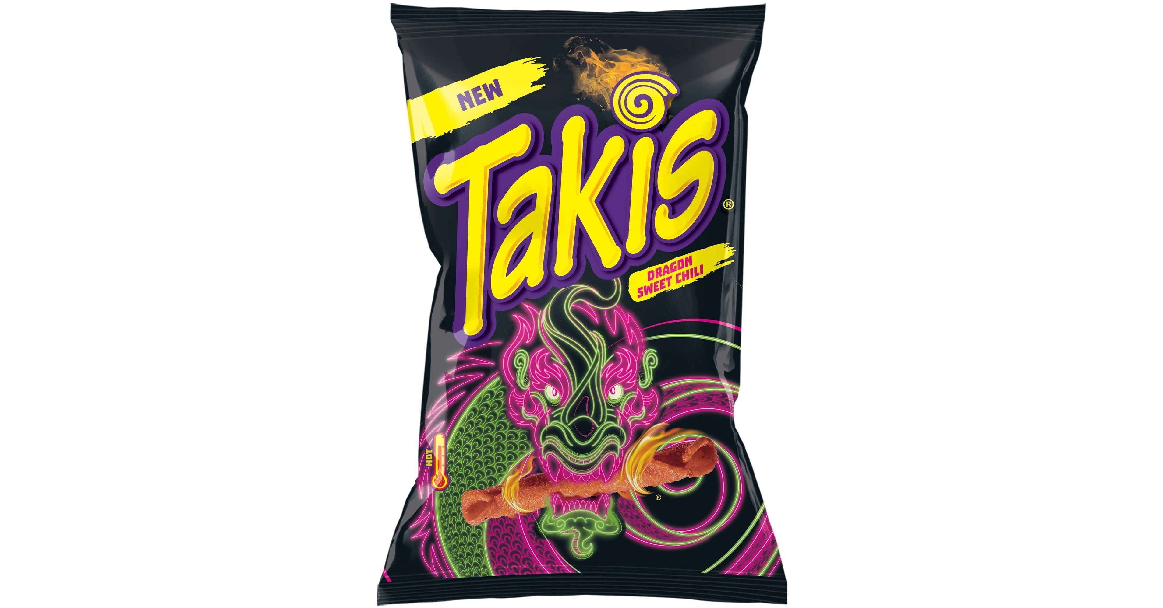 18 x Takis Dragon Sweet Chilli Snack - 100GM