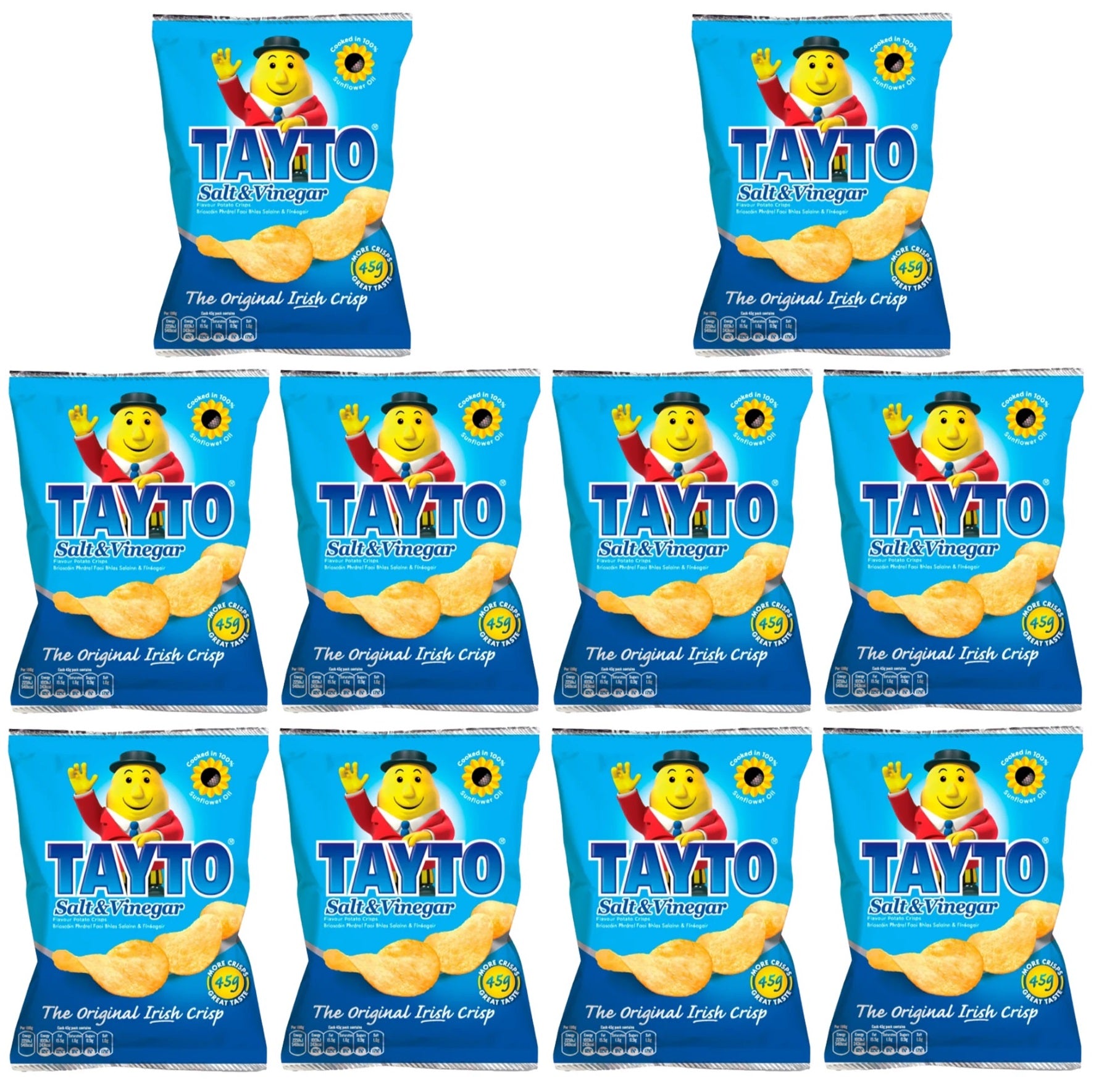 10 Tayto Salt & Vinnegar 35g