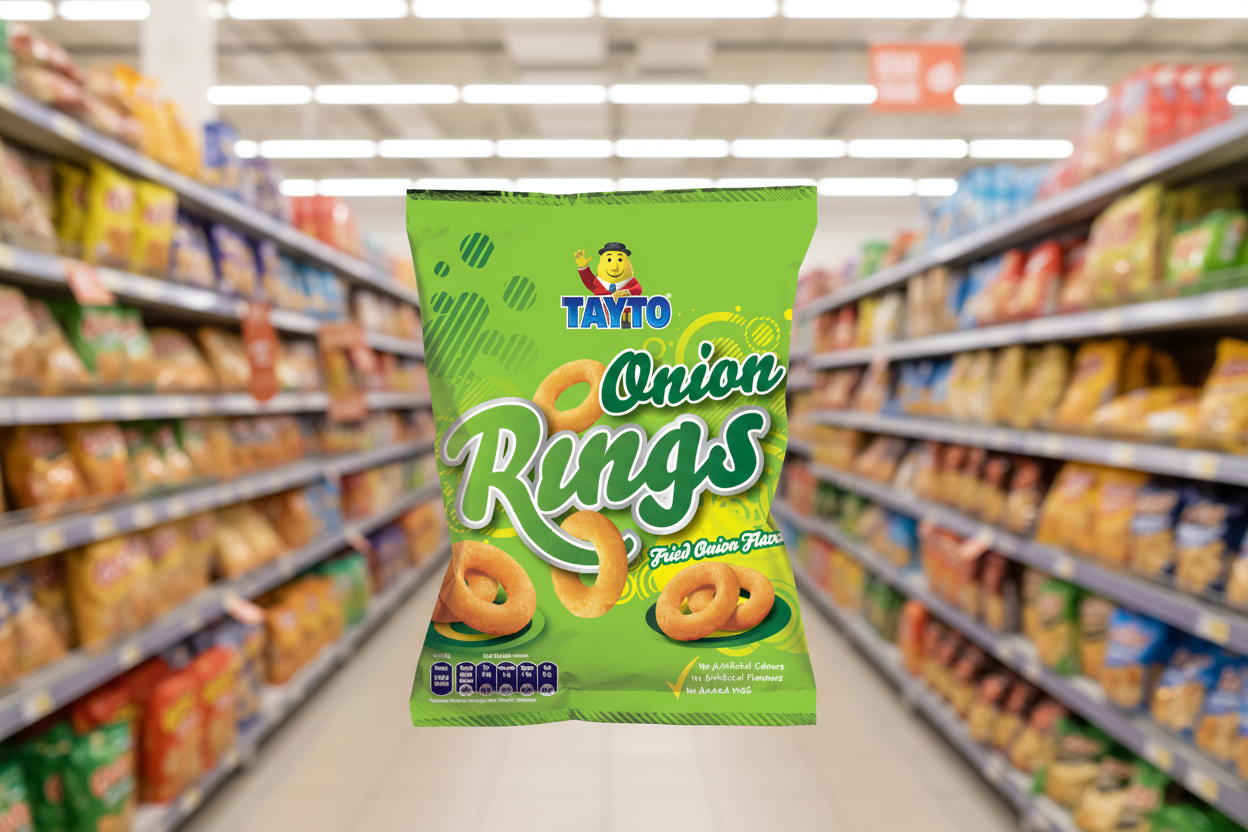 32 x Tayto Onion Rings Fried Onion Flavour 42G