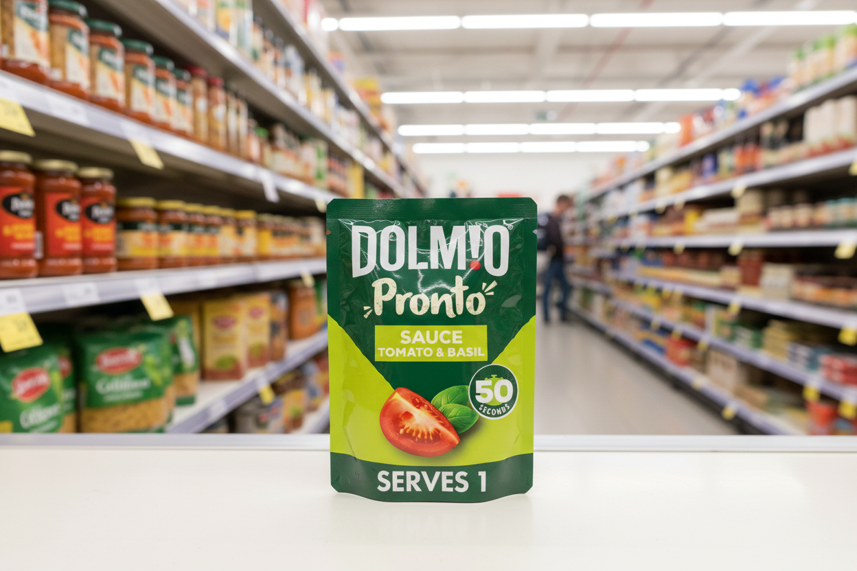 8 x Dolmio Express Tomato & Basil Pasta Sauce 170Gm