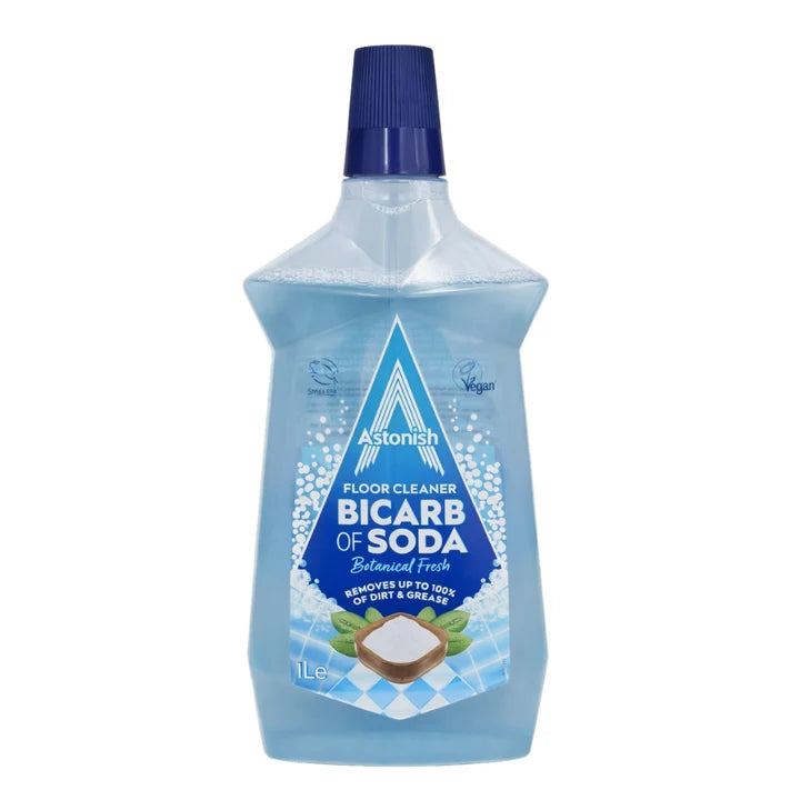 12 X Astonish Floor Cleaner Bicarb Of Soda - 1 Litre