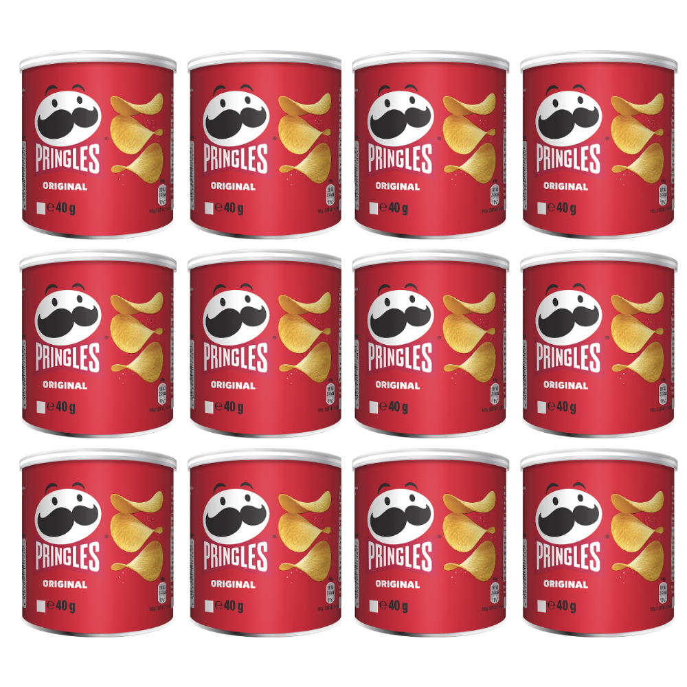 12 x Pringles Original 40G