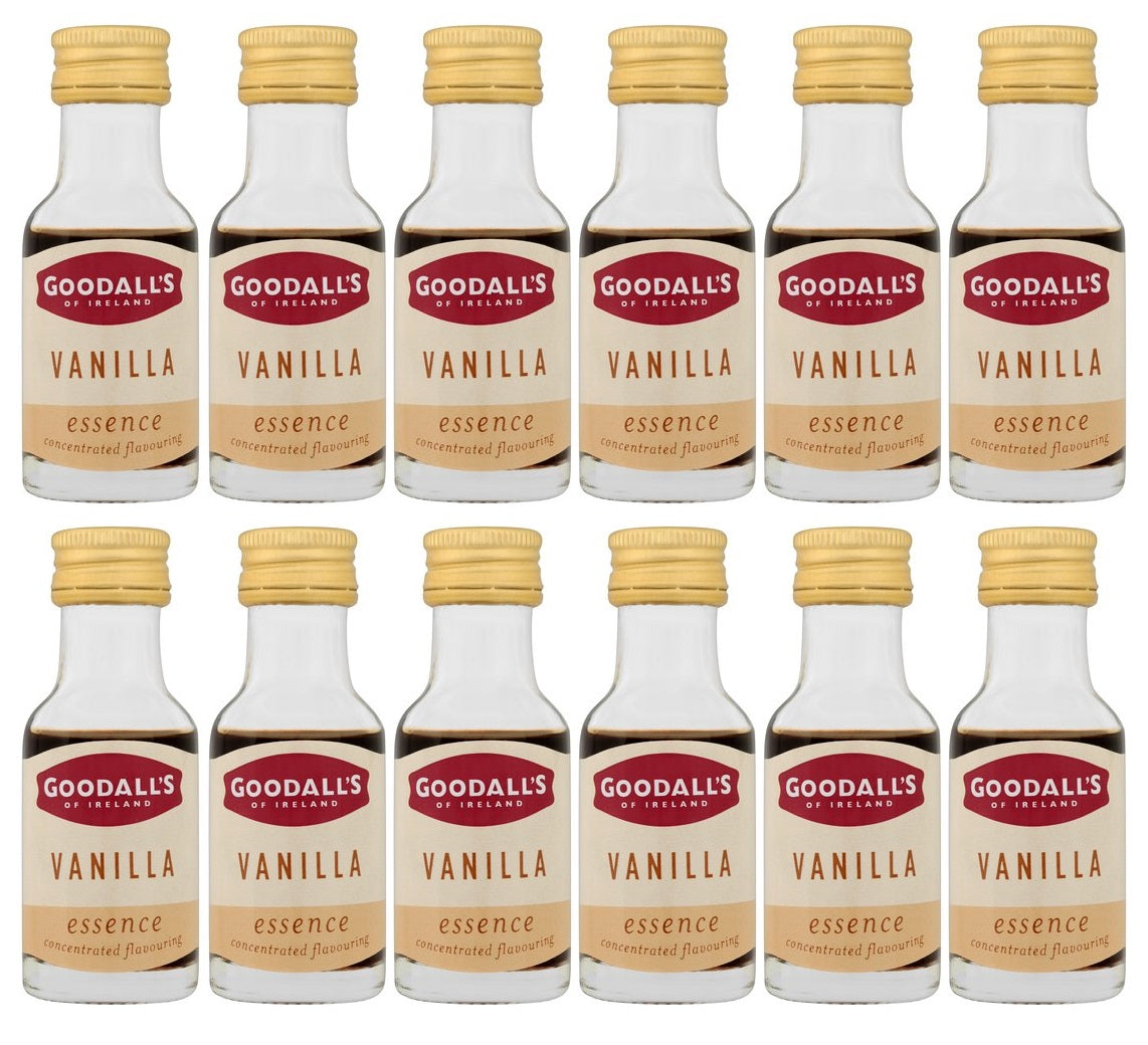 12 x Goodall's Of Ireland Vanilla Essence 25Ml