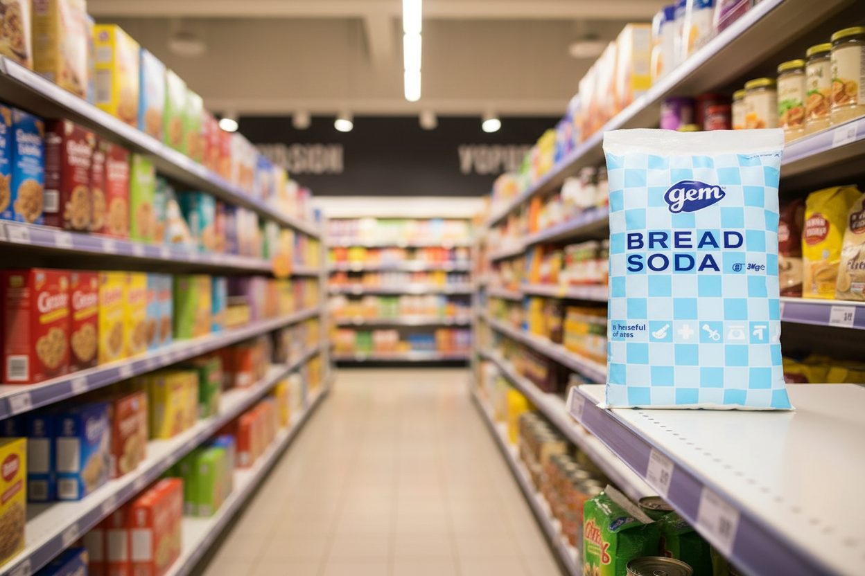 4 x Gem Bread Soda 3Kg