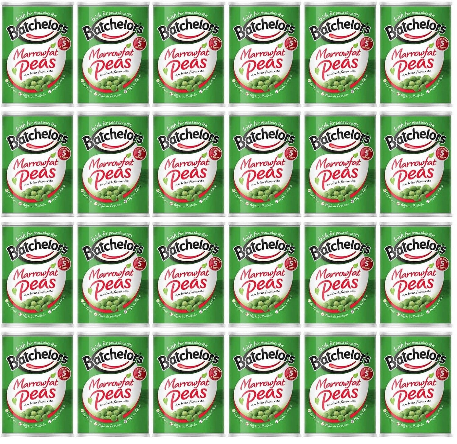24 x Batchelors Marrowfat Peas 420G