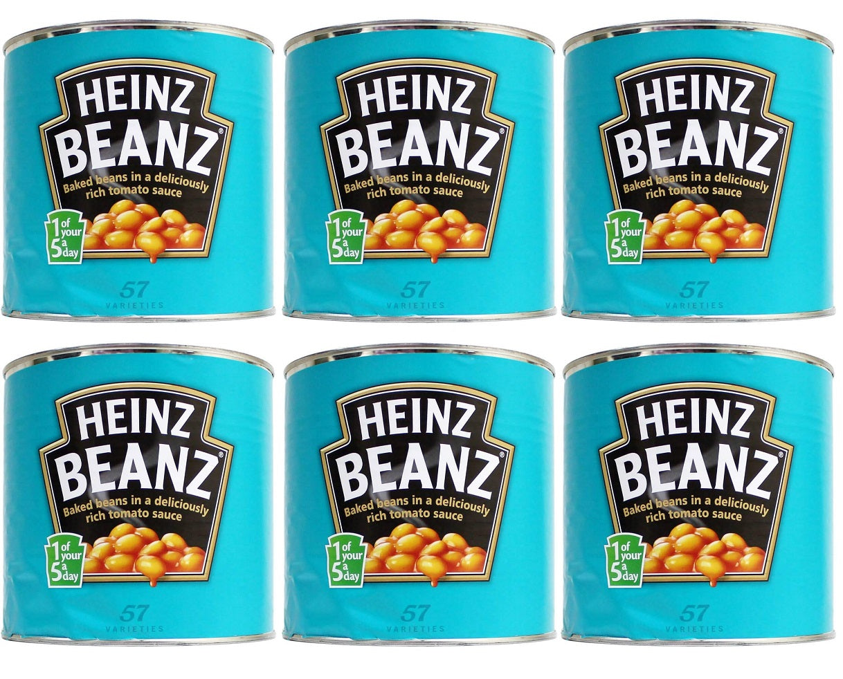 6 x Heinz Beanz 2.62Kg