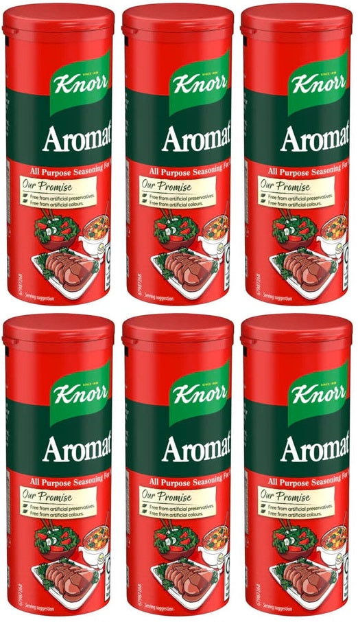 6 x Knorr Aromat Seasoning For Meat 85G