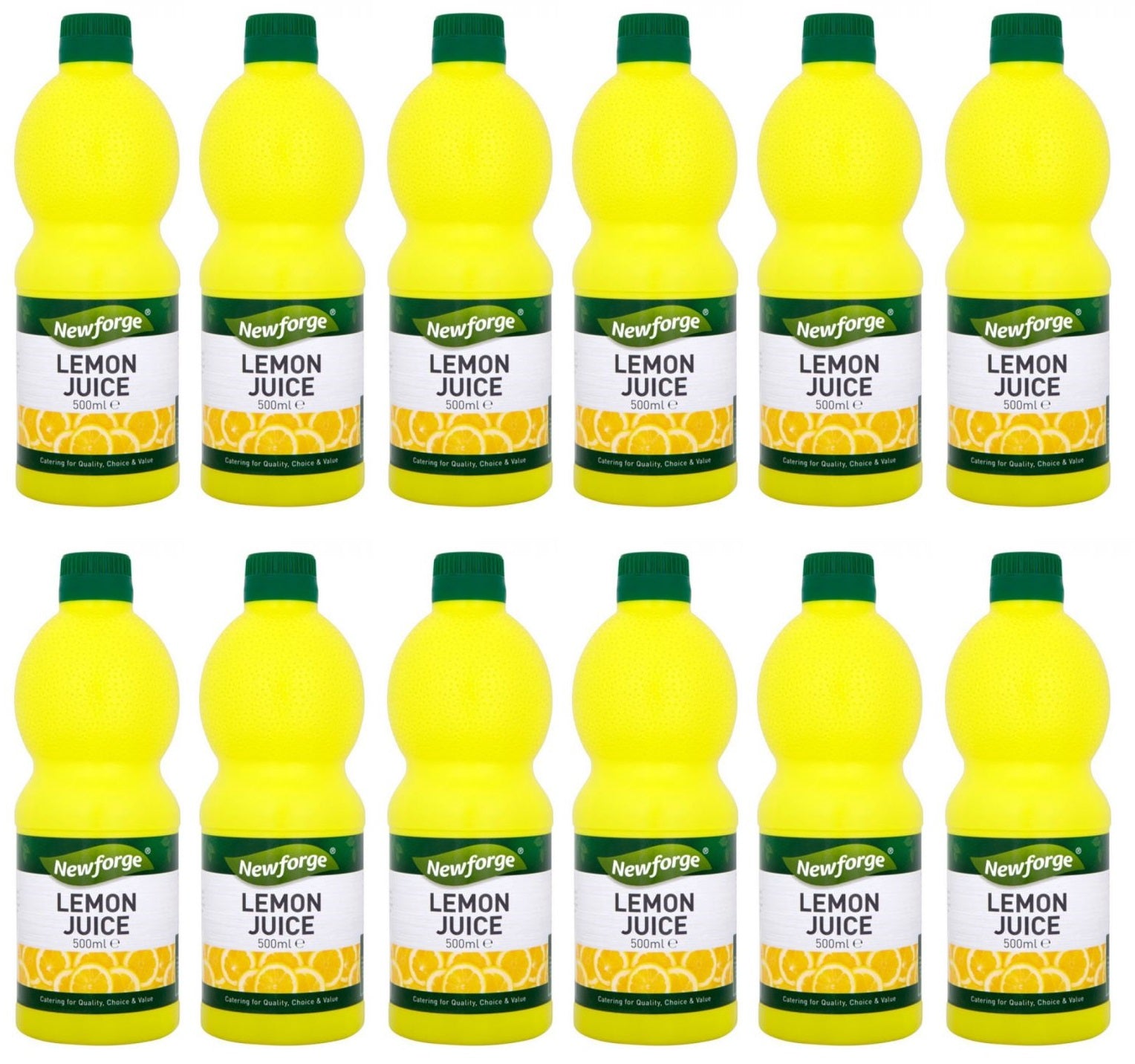 12 x Newforge Lemon Juice 500Ml
