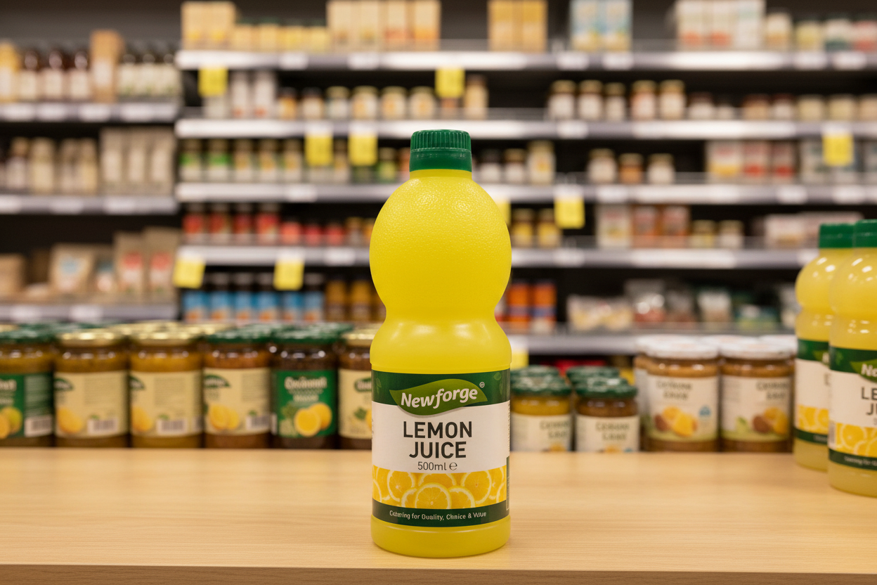 12 x Newforge Lemon Juice 500Ml