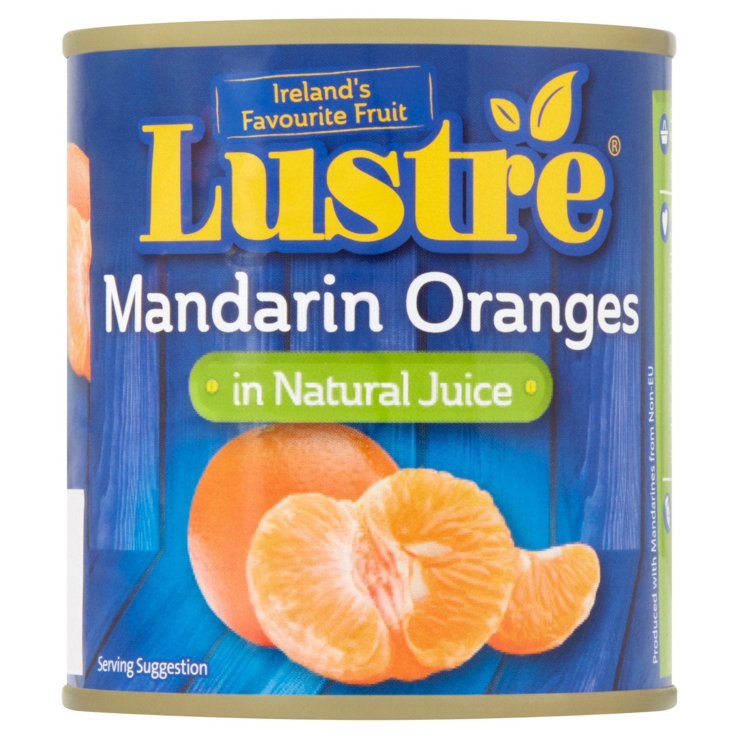 12 x Lustre Mandarin Oranges In Natural Juice 300G