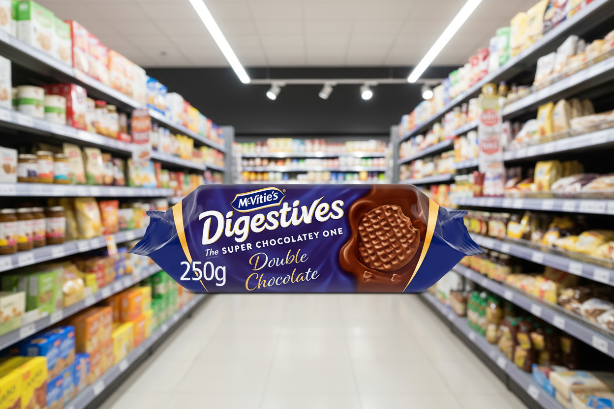 12 x Mcvitie's Digestives Double Chocolate Biscuits 250G