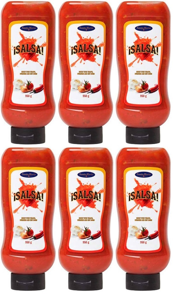 6 x Santa Maria Salsa 950G