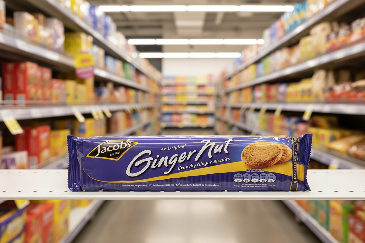 24 x Jacobs Gingernut 200G