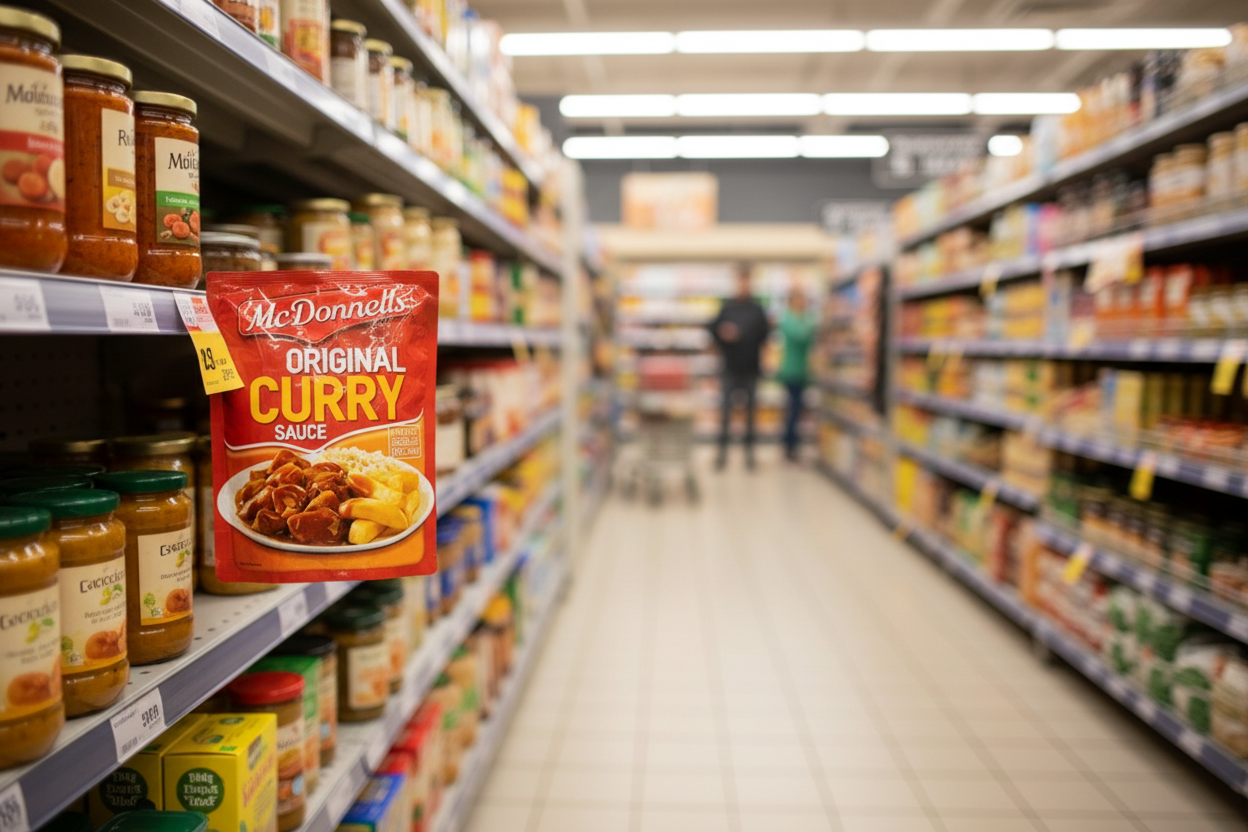 12 x Mcdonnells Original Curry Sauce 500G +25% Extra