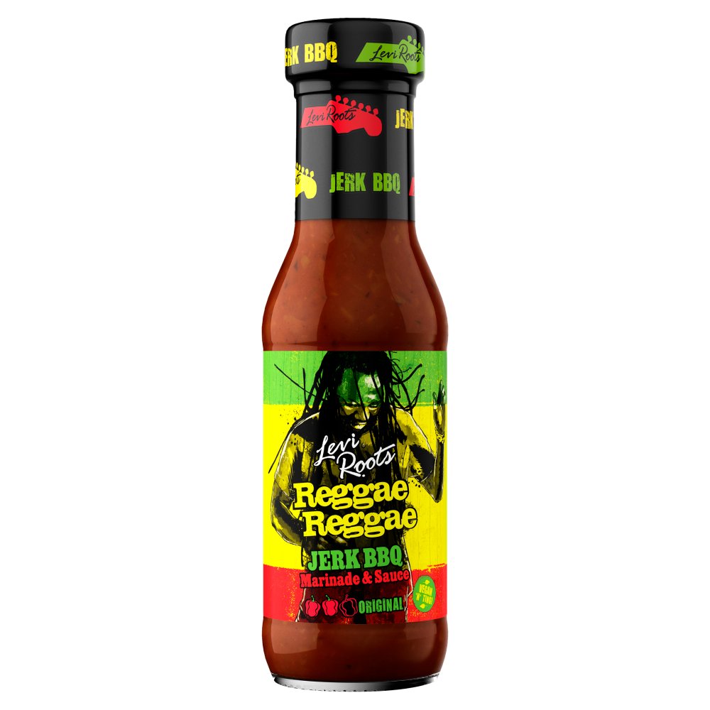 6 x Levi Roots Reggae Reggae Jerk Bbq Marinade & Sauce Orginal 290G