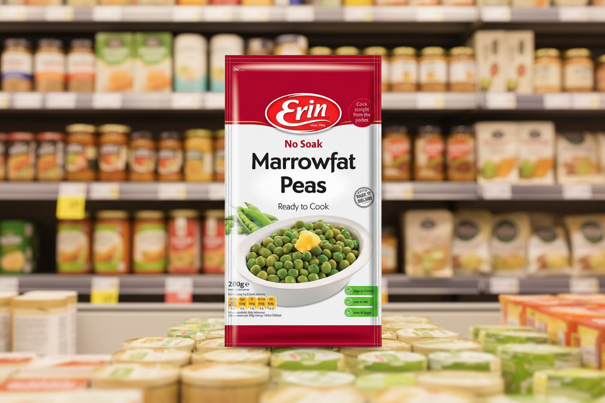 18 x Erin No Soak Marrowfat Peas 200G