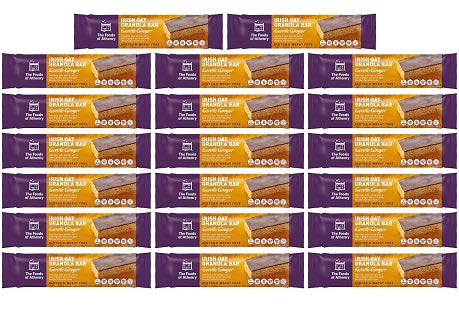 20 x The Foods Of Athenry Irish Oat Granola Bar Gentle Ginger 55G