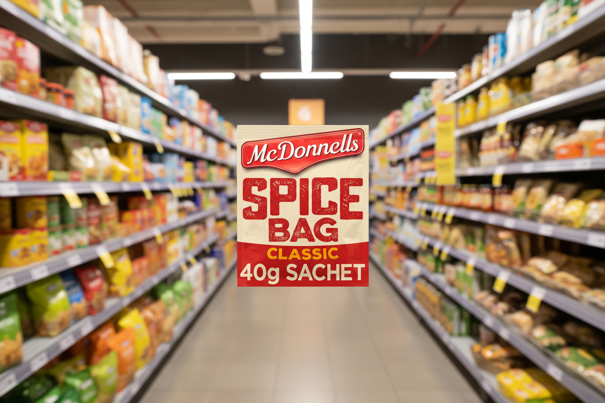 12 x Mcdonnells Spice Bag Classic Flavour Seasoning Mix 40G