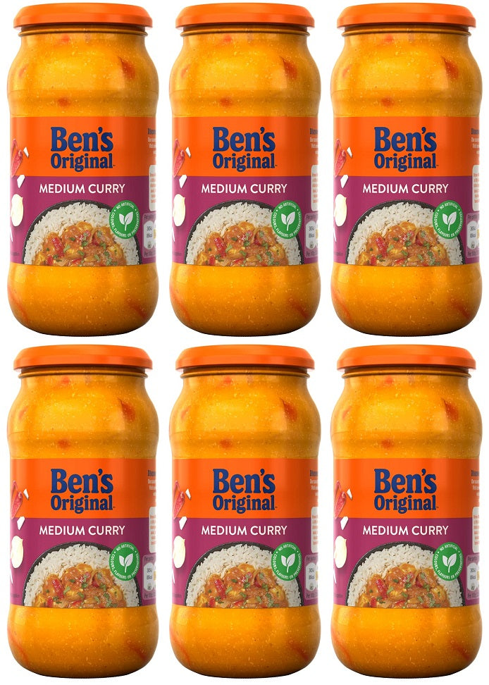 6 x Ben's Original Mild Curry 440G