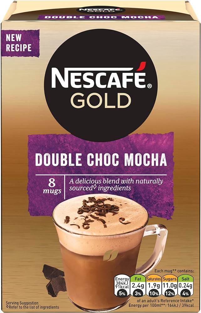 6 x Nescafe Double Choc Mocha 8 X 20.9G (167.2G)