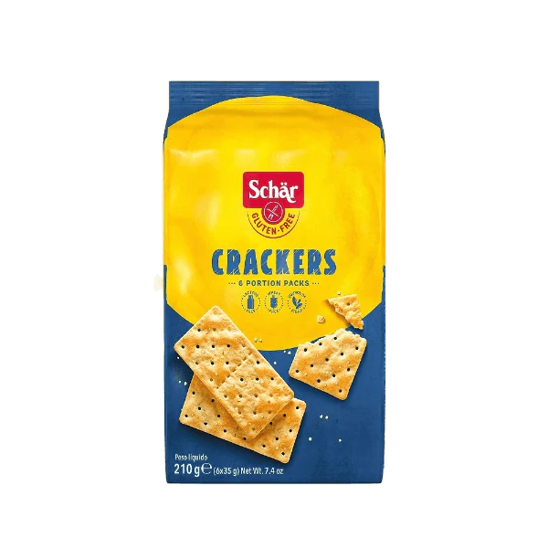 5 x Schär Gluten-Free Crackers 6 X 35G (210G)