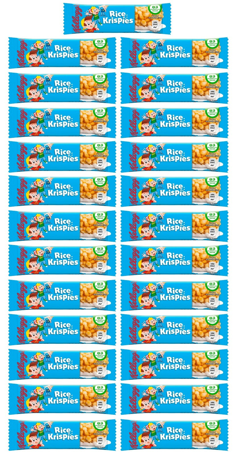 25 x Kellogg's Rice Krispies Cmb Bar 20G