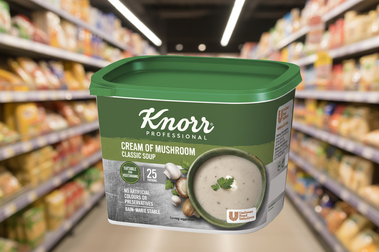 Knorr Professional Classic Cream Of Mushroom Soup 25 Port