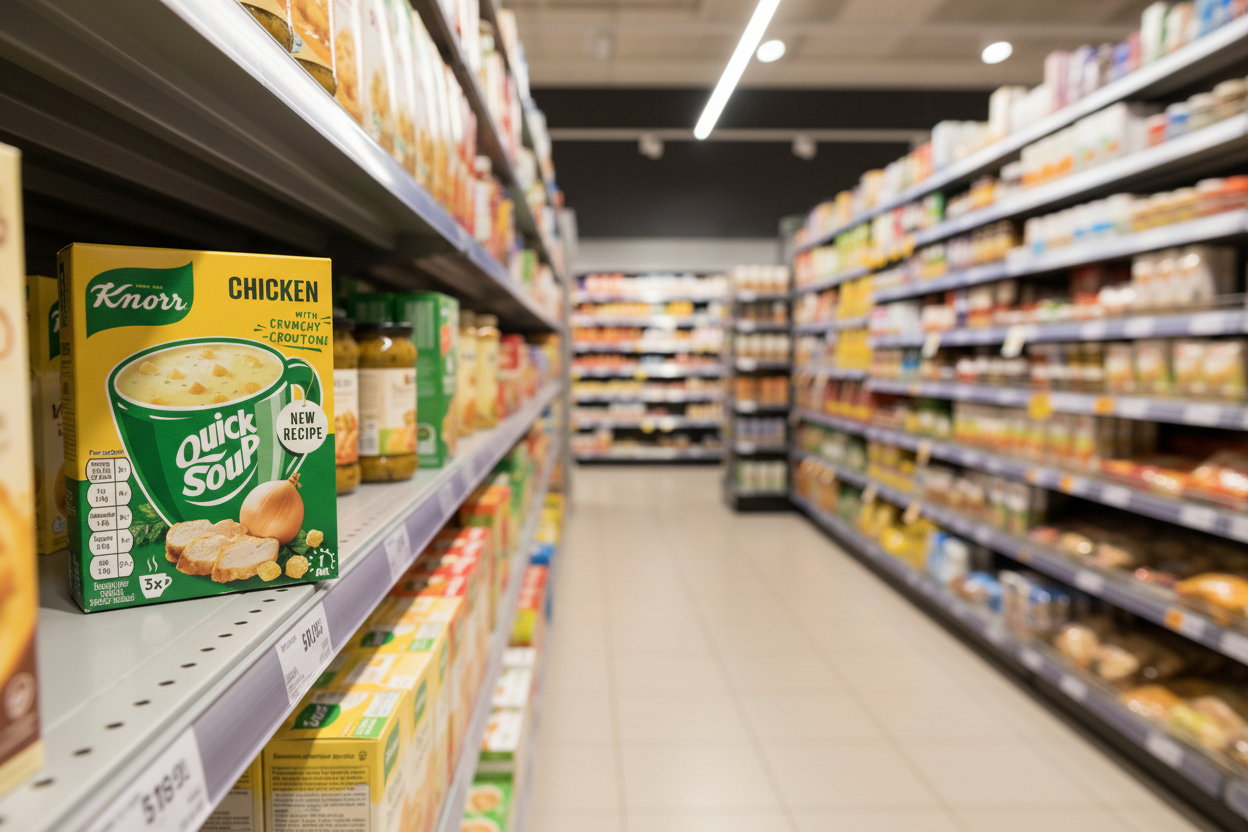 Knorr Dry Soup Mix Chicken & Crunchy Croutons 51g x 3 Servings