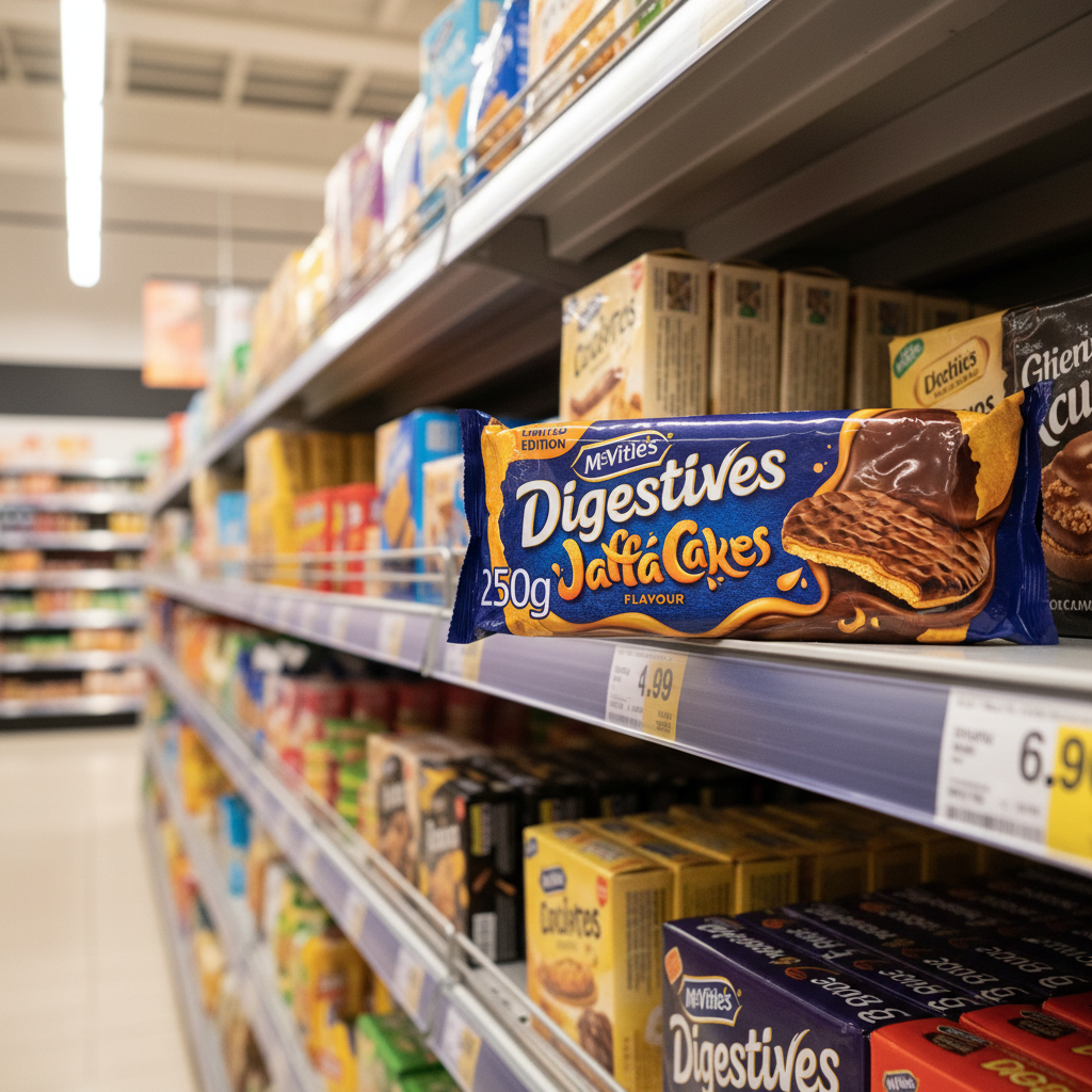 12 X Mcvities Jaffa Digestives - 250Gm