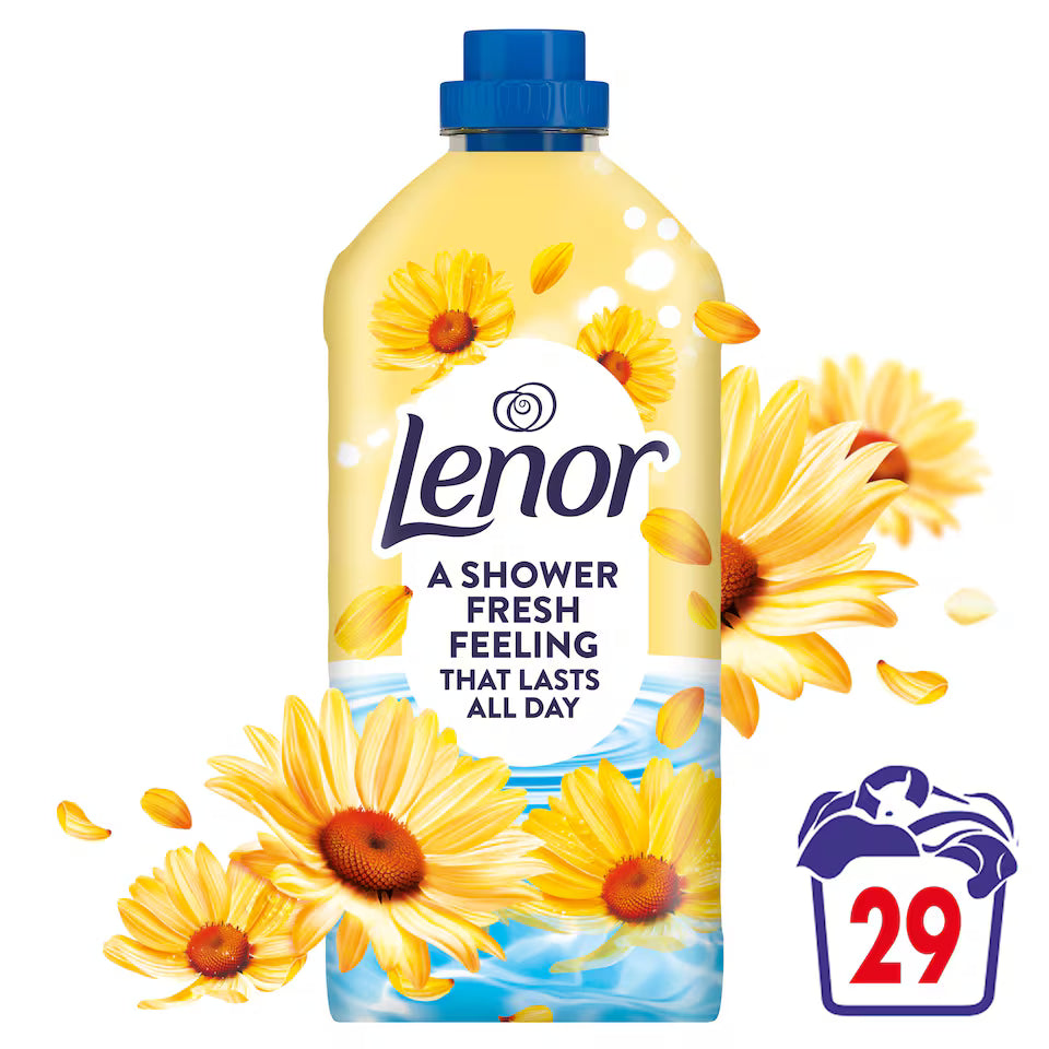 12 X Lenor Summer Breeze 29 Wash - 899Ml