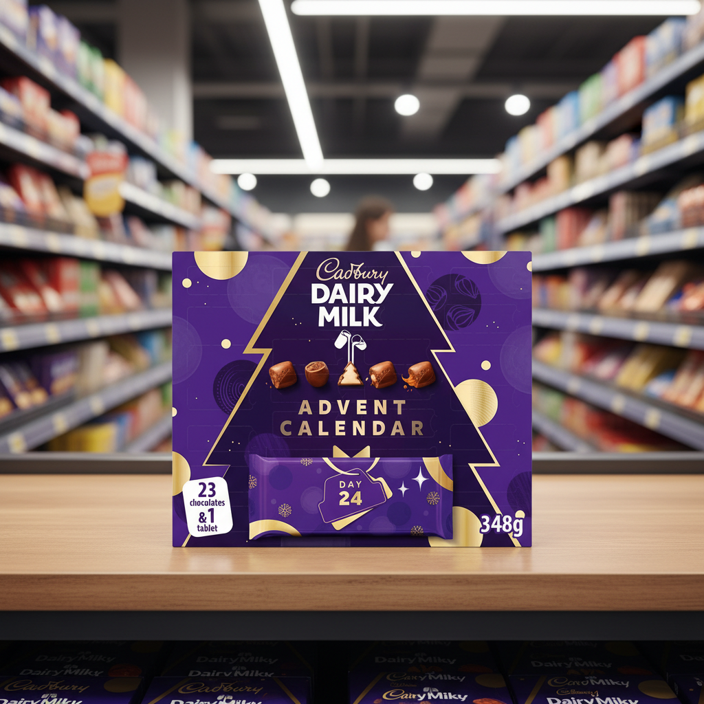 6 x Cadbury Adult Advent Calendar - 348GM